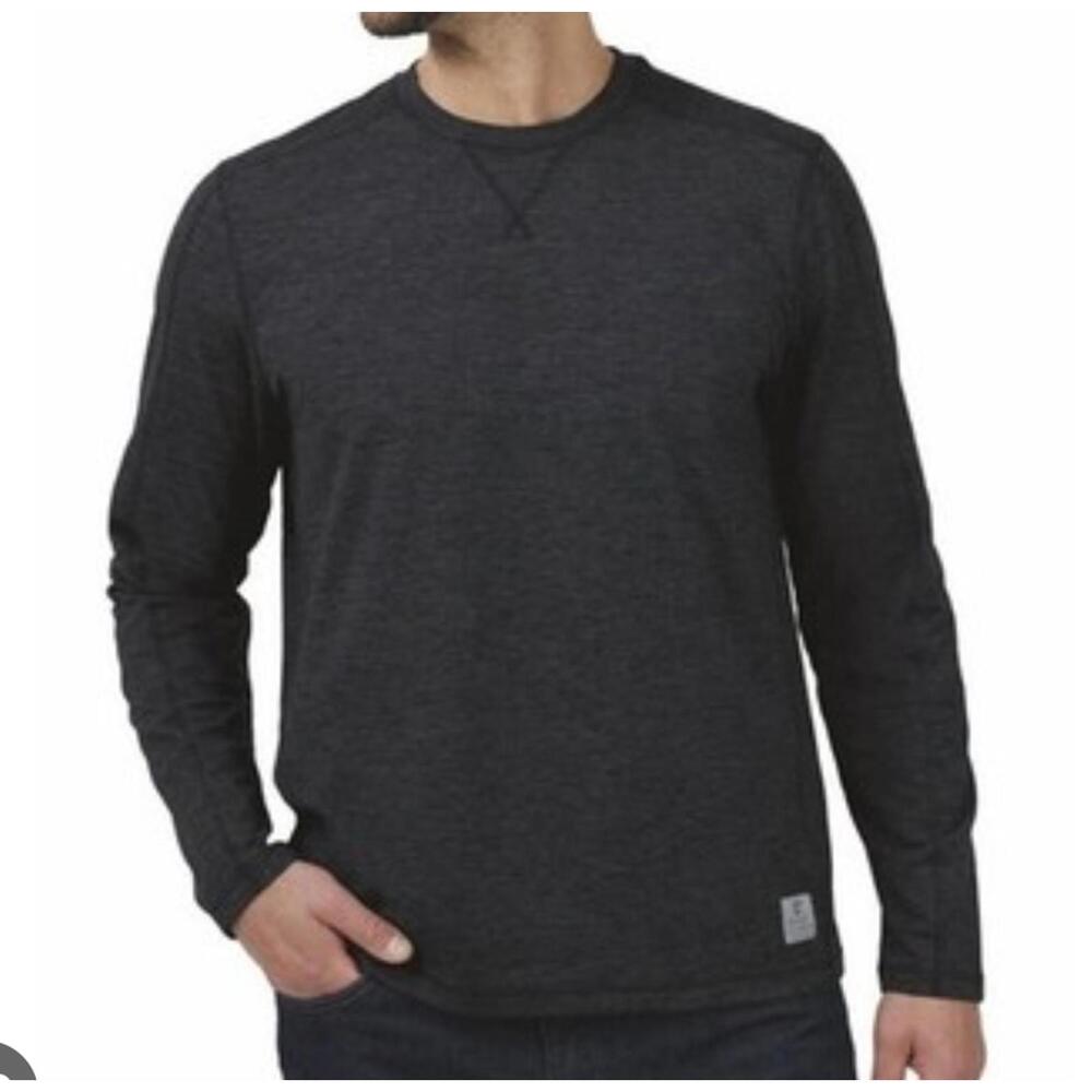 RUGGED ELEMENTS mens gray tee sz M